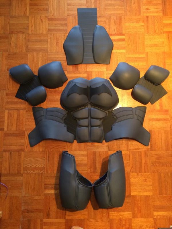 Image 4 : Impression 3D : et maintenant, place au costume de Batman !