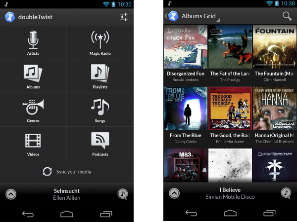 Image 4 : Android : les meilleurs lecteurs audio gratuits