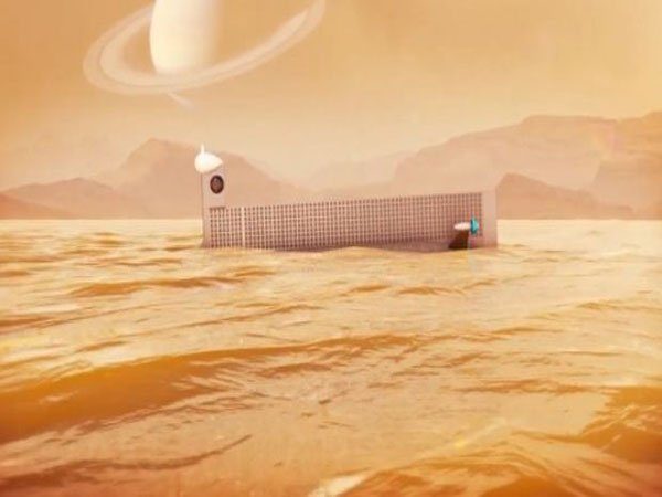 Image 1 : La NASA veut explorer les mers de Titan à l'aide d'un sous-marin