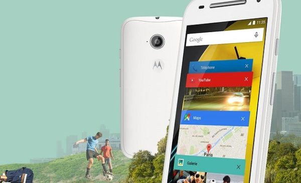 Image 1 : 4G et écran 4,5 pouces : Motorola présente le nouveau Moto E
