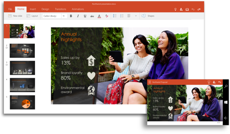 Image 1 : Windows 10 : téléchargez gratuitement la nouvelle suite Office