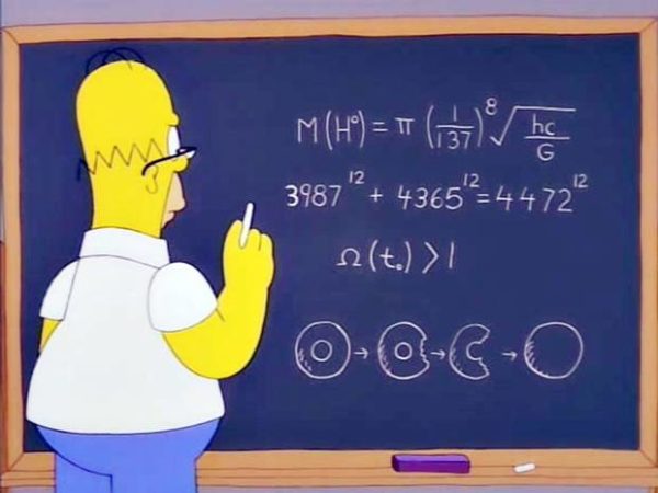 Image 1 : Non, Homer Simpson n'a pas déterminé la masse du boson de Higgs
