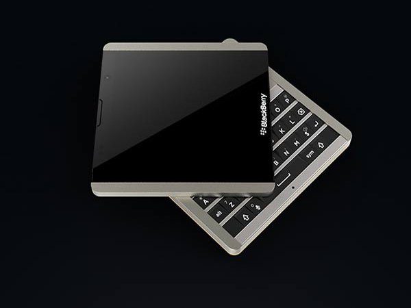 Image 1 : BlackBerry L, un concept de smartphone carré et coulissant