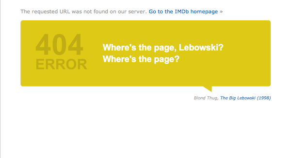 Image 31 : Les erreurs 404 les plus insolites du Web