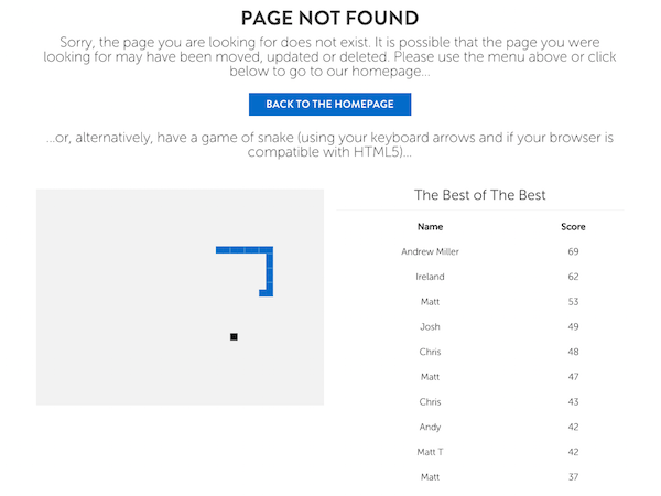 Image 16 : Les erreurs 404 les plus insolites du Web