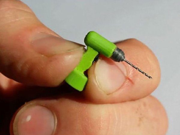 Image 1 : La plus petite perceuse au monde est imprimée en 3D