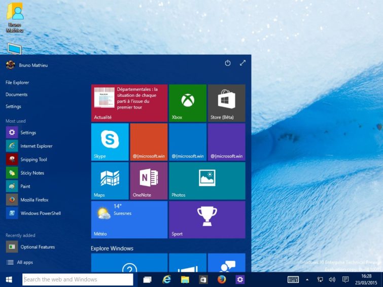 Image 1 : Windows 10 : le point sur les nouveautés de la build 10041