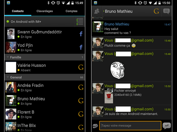 Image 11 : Android : les meilleures applications de messagerie et de SMS