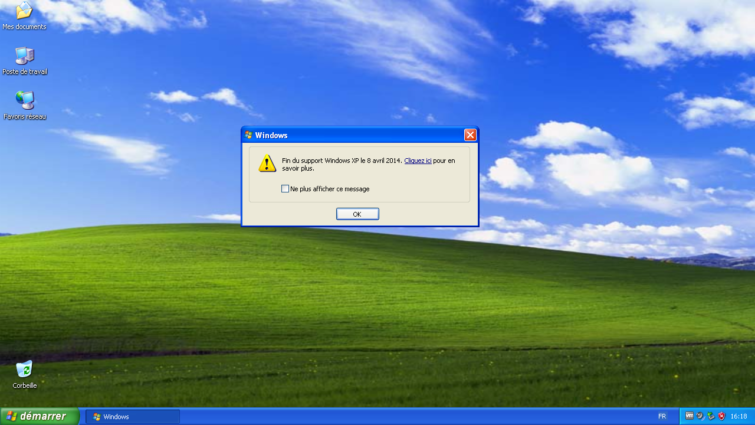 Image 1 : Windows XP : même pas mort !