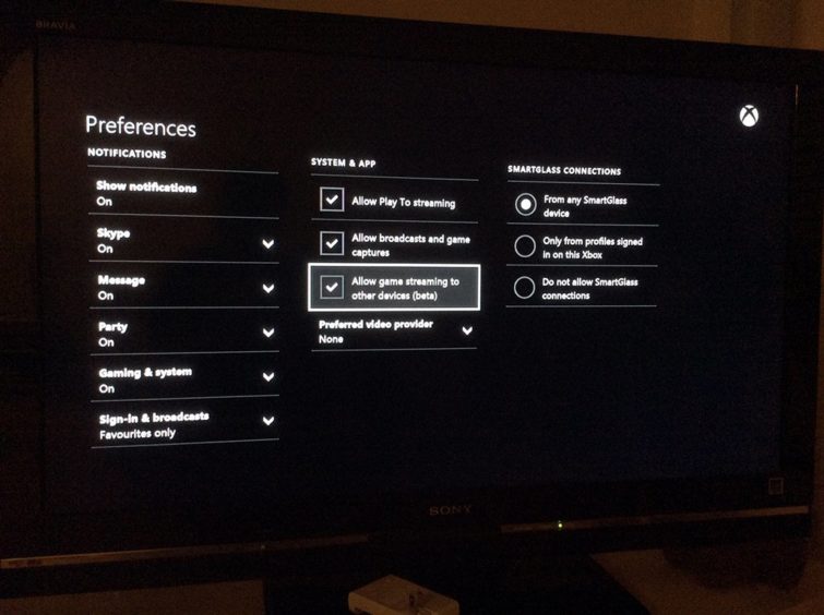 Image 2 : Xbox One : streamer ses jeux sur d'autres appareils, c'est pour bientôt