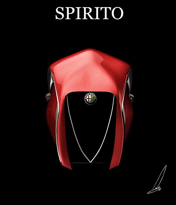 Image 4 : Et si Alfa Romeo sortait une moto de course ?