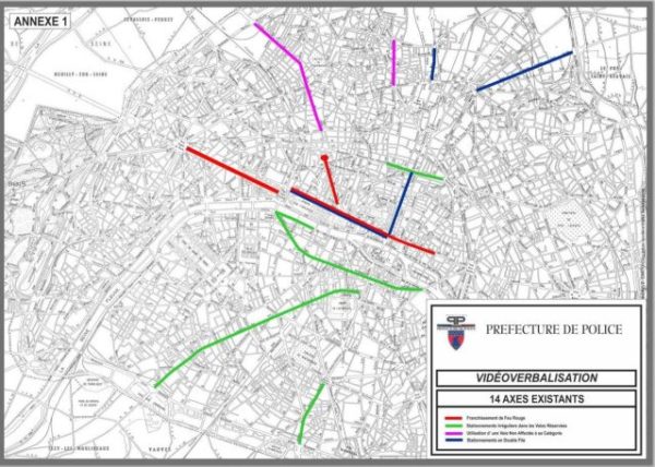 Image 3 : Vidéoverbalisation à Paris : 34 nouvelles rues sous surveillance