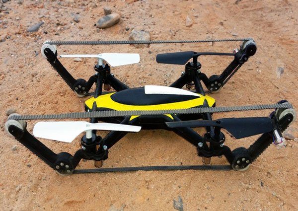Image 1 : B-Unstoppable, le drone hybride qui jongle entre terre et air