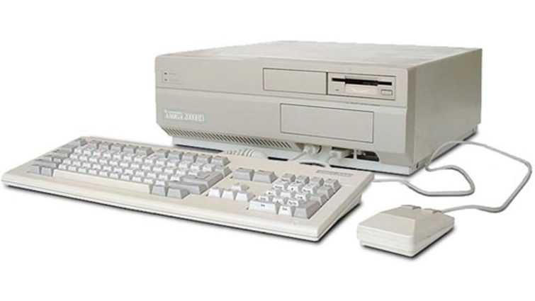 Image 1 : Aux USA, on utilise encore un Amiga 2000 à l'école