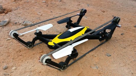 Image 3 : B-Unstoppable, le drone hybride qui jongle entre terre et air