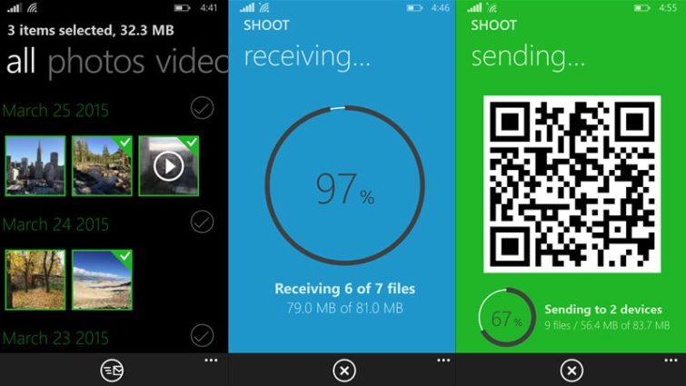 Image 1 : Shoot : BitTorrent se lance dans le partage de photos et vidéos entre smartphones