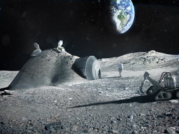 Image 1 : L’ESA veut installer un camping sur la Lune