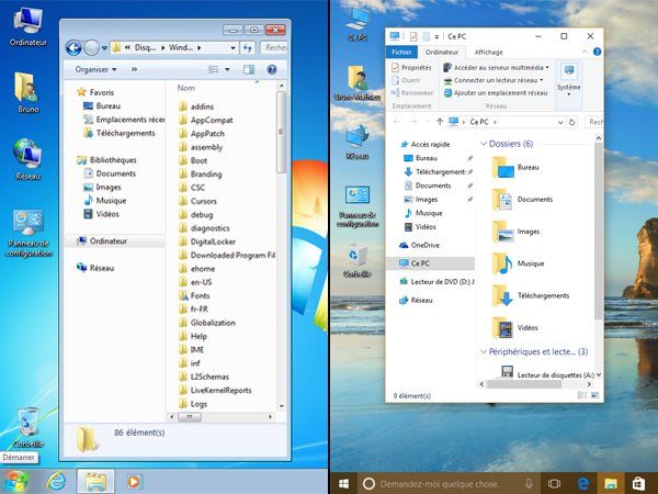Image 4 : De Windows 7 à Windows 10 : le jeu des grandes différences