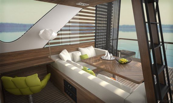 Image 4 : L’hôtel du futur est à mi-chemin entre appartement et catamaran