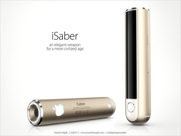 Image 3 : iSaber, un concept de sabre laser Apple