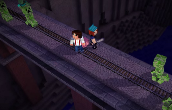 Image 1 : [Vidéo] Minecraft : une bande-annonce pour le jeu de Telltale