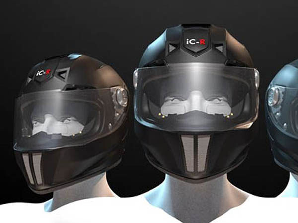 Image 1 : IC-R, le casque high-tech ultime pour les motards