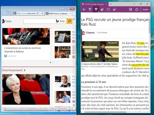 Image 9 : De Windows 7 à Windows 10 : le jeu des grandes différences