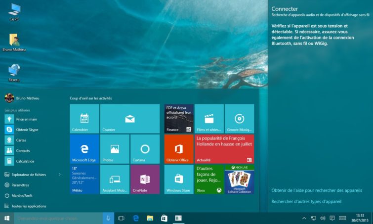 Image 1 : Windows 10 : les premiers bugs apparaissent