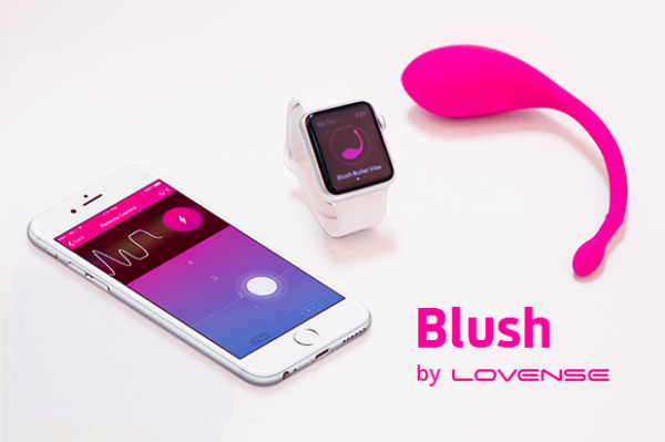 Image 1 : Blush, le sex-toy qui se contrôle depuis une Apple Watch