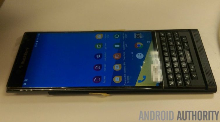 Image 1 : Venice : un BlackBerry sur Android avec clavier coulissant