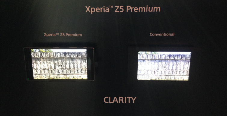 Image 3 : [IFA 2015] Sony Xperia Z5 Premium : cap sur la 4K !