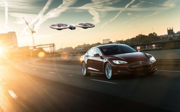 Image 2 : Tesla Drone : le concept