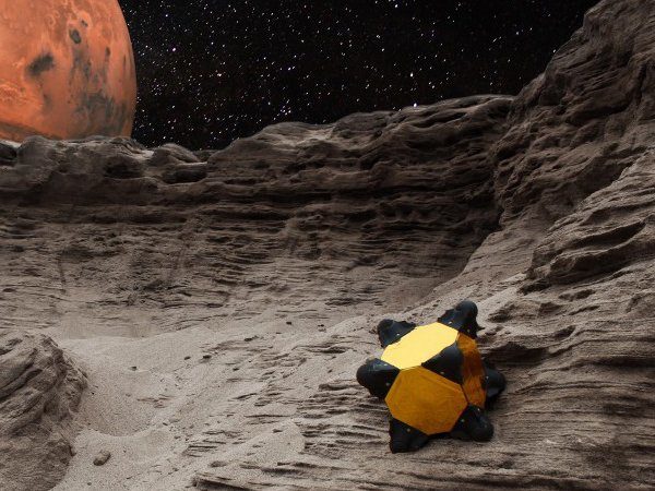 Image 1 : La NASA dévoile son robot explorateur de comète