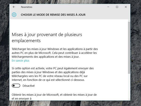 Image 10 : Windows 10 : comment échapper au contrôle de Microsoft