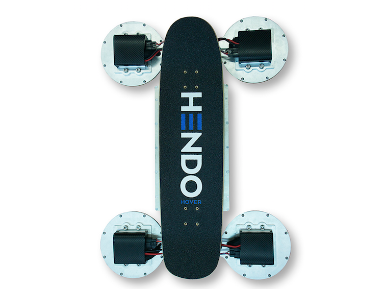 Image 1 : Hendo présente un nouveau prototype de son Hoverboard