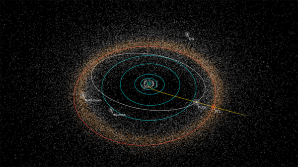 Image 2 : New Horizons capture la ceinture de Kuiper sous son plus beau jour