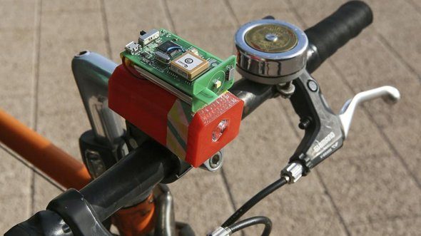 Image 2 : Quand le vélo permet de mesurer la pollution de l’air
