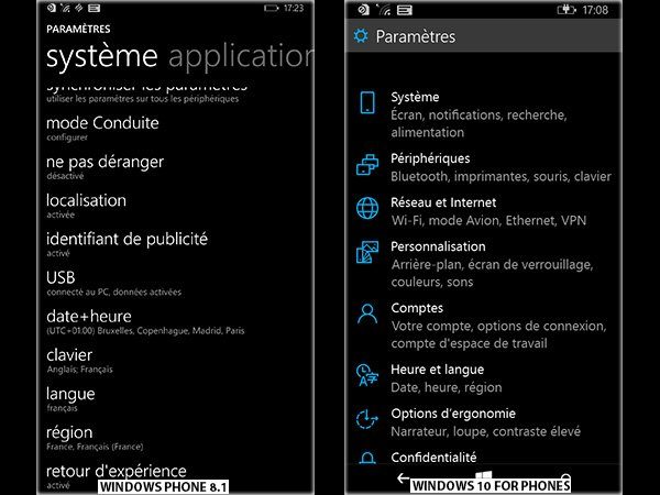 Image 8 : Windows 10 Mobile : quoi de neuf pour les smartphones ?
