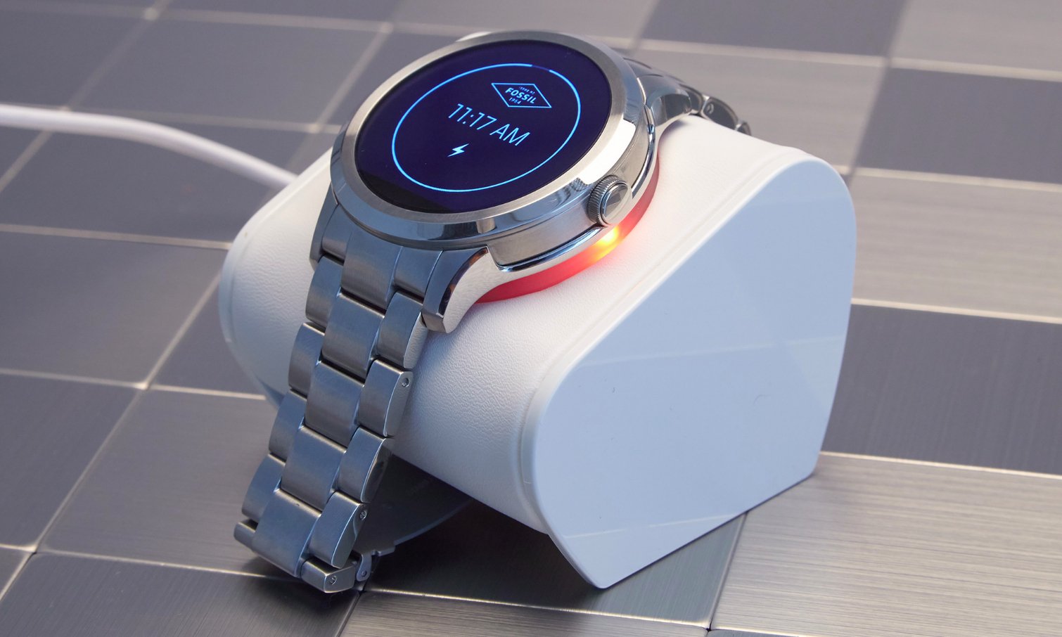 Test montre connectée Fossil