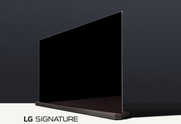 Image 1 : [CES 2016] LG dévoile son téléviseur haut de gamme Signature