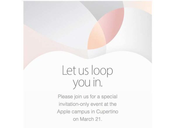Image 1 : Apple : la conférence de presse est pour le 21 mars, c’est officiel