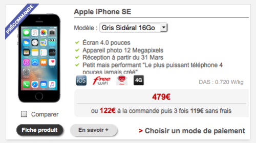 Image 4 : iPhone SE : où le trouver au meilleur prix ?