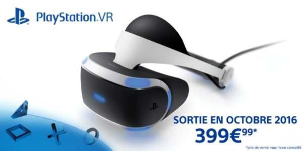 Image 1 : Le PlayStation VR arrive en octobre à 400 euros