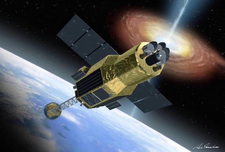 Image 1 : Le Japon a perdu son satellite spécialiste des trous noirs
