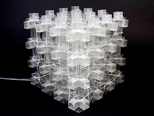 Image 1 : A l'université d'Harvard on invente des matériaux 3D déformables