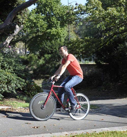 Image 1 : Rool’in : une roue pour donner du jus à votre vélo