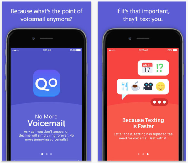 Image 1 : No More Voicemail : pour laisser un message, vous pouvez toujours attendre