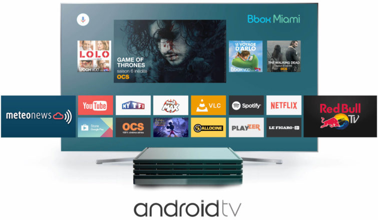 Image 1 : Bbox Miami : Android TV c'est aujourd'hui, mais c'est payant
