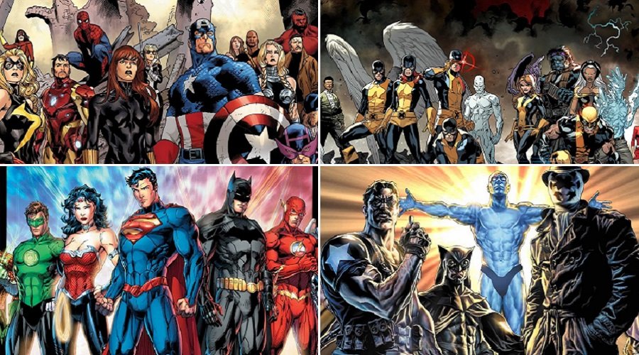 Image à la une de Avengers, Justice League, X Men : les meilleures équipes de super héros