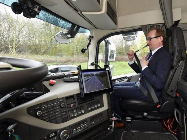 Image 3 : Des camions autonomes ont roulé sur les routes européennes